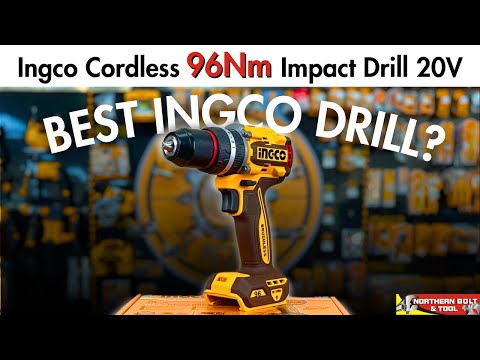 Ingco Cordless Impact Drill 96Nm Brushless 20V (Tool Only)
