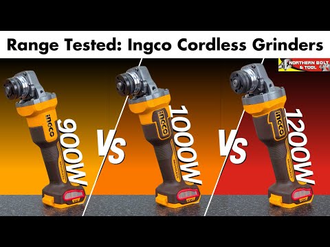 Ingco Cordless Angle Grinder 1200W 20V (Tool Only)