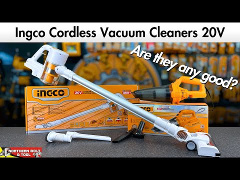 Ingco Cordless Vacuum Cleaner 20V (Unit Only)