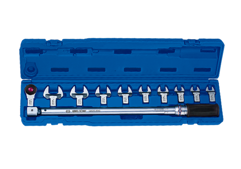King Tony Torque Wrench Set Interchangeable Set 60-340Nm 11 Pieces freeshipping - Africa Tool Distributors