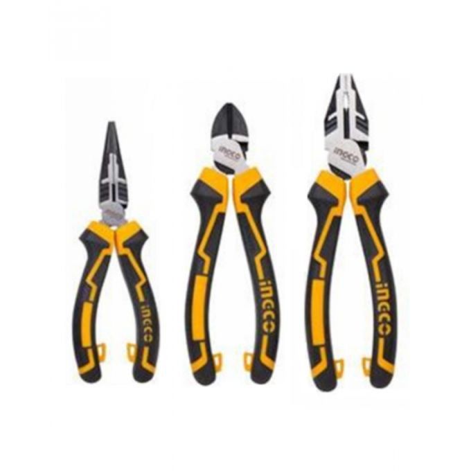 Ingco 3 Piece Plier Set