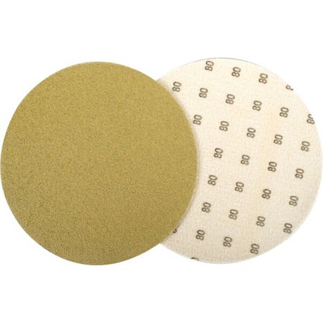 Gold Disc (50 Pieces) 500 Grit 150Mm Without Hole Hook And Loop freeshipping - Africa Tool Distributors