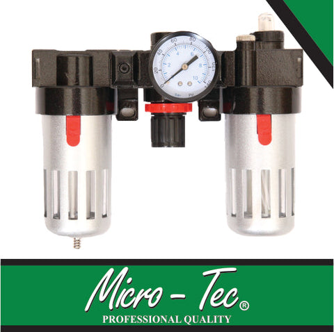 Micro-Tec Reg+Filter+Lubricator 3/8"