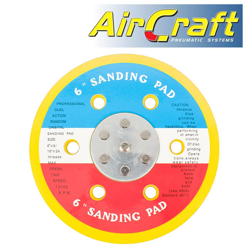 Sanding Pad For Air Palm Sander At0026