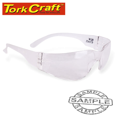 Tork Craft Safety Eyewear Glasses Clear Ergonomic Design In Poly Bag freeshipping - Africa Tool Distributors