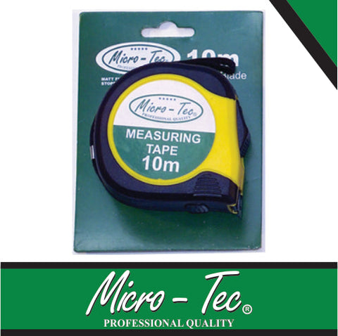 Micro-Tec Tape Measure 10Mt X 25Mm