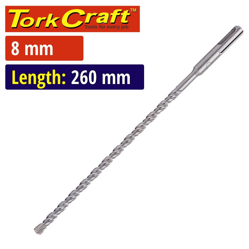 Sds Plus Drill Bit 260X200 8.0Mm freeshipping - Africa Tool Distributors