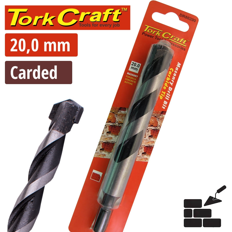 Drill Bit Masonry/Concrete 20Mm 1/Card freeshipping - Africa Tool Distributors