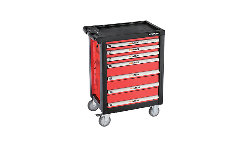 Fixman Empty 7 Drawer Roller Cabinet On Castors 958Mm X 766Mm X 465Mm freeshipping - Africa Tool Distributors