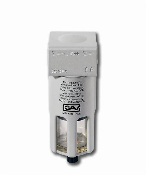 filter in line 1'' water trap