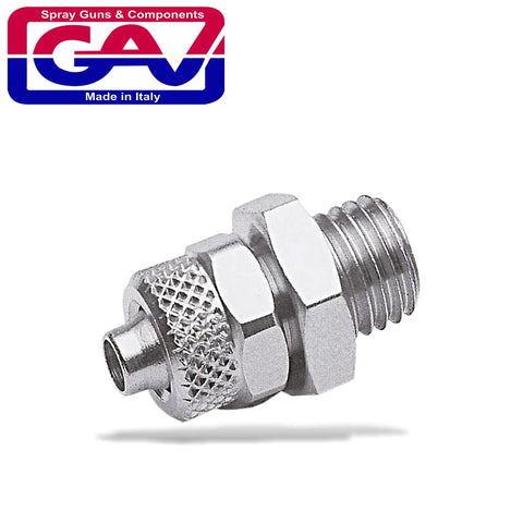 Gav Straight Conical 1/4 M Push In Fitting For 6Mm Hose freeshipping - Africa Tool Distributors