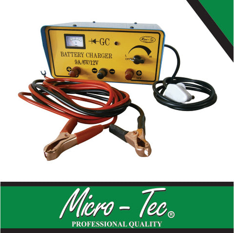 Micro-Tec Battery Charger 9A 6/12V