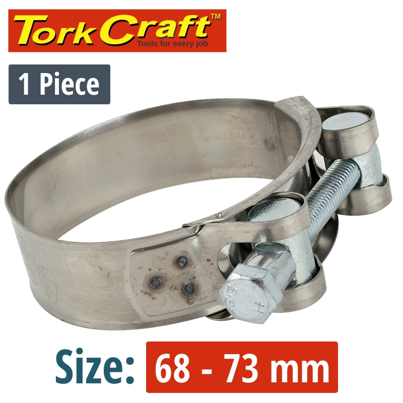 Hose Clamp H/Duty 68-73 Bulk freeshipping - Africa Tool Distributors