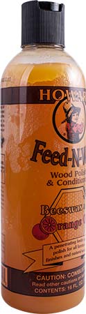 howard feed-n-wax wood polish & conditioner 237 ml