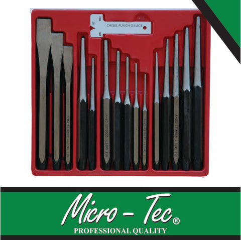 Micro-Tec Punch And Chisel Set