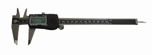 vernier digital frac. 200mm s/steel 0.01mm acc. abs func. ip54