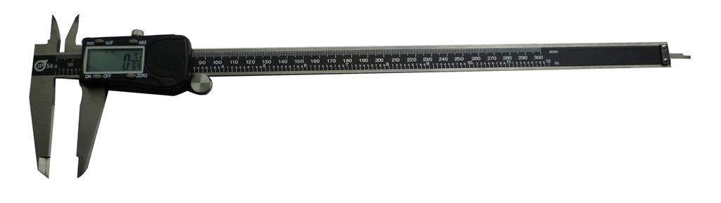 vernier digital frac. 300mm s/steel 0.01mm acc. abs func. ip54
