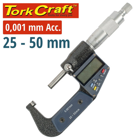 Micrometer 25-50Mm Digital freeshipping - Africa Tool Distributors