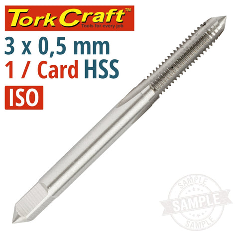 Tap Hss 3X0.5Mm Iso 1/Card freeshipping - Africa Tool Distributors