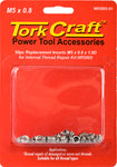 Tork Craft THREAD REPAIR KIT M5 X 0.8 X 1.0D REPL. INSERTS FOR NR5005