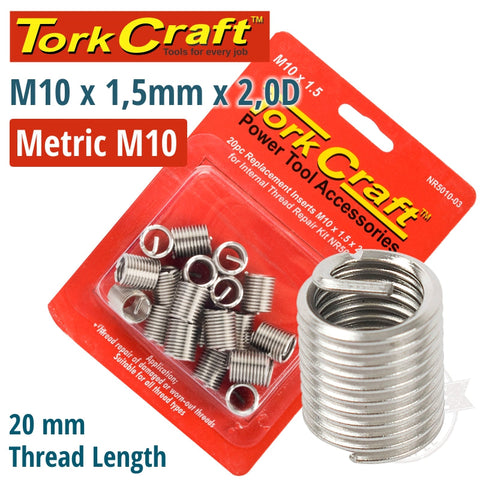 Thread Repair Kit M10 X 1.5 X 2.0D Repl. Inserts For Nr5010 freeshipping - Africa Tool Distributors