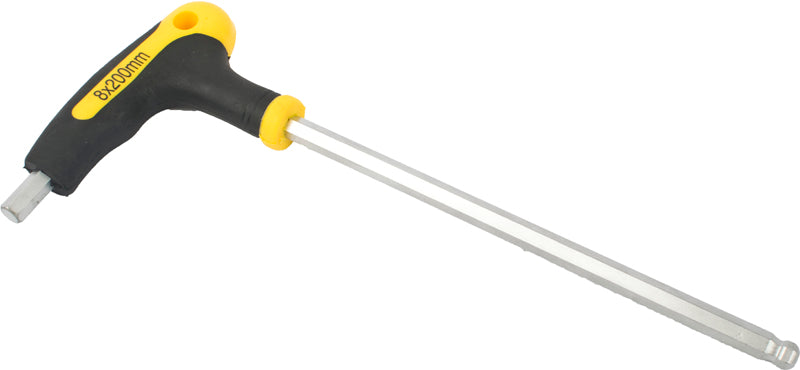 ball point t handle hex allen key 8.0mm x 200mm