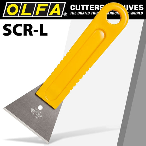 Special - Olfa SCRAPER 60MM SHARP EDGE SOLID BLADE