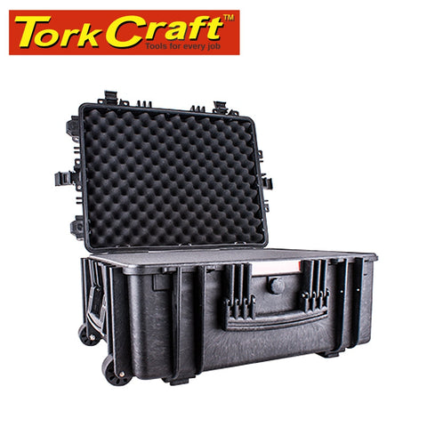 Tork Craft Hard Case 630X485X310Mm Od With Foam Black Water & Dust Proof 544025 freeshipping - Africa Tool Distributors