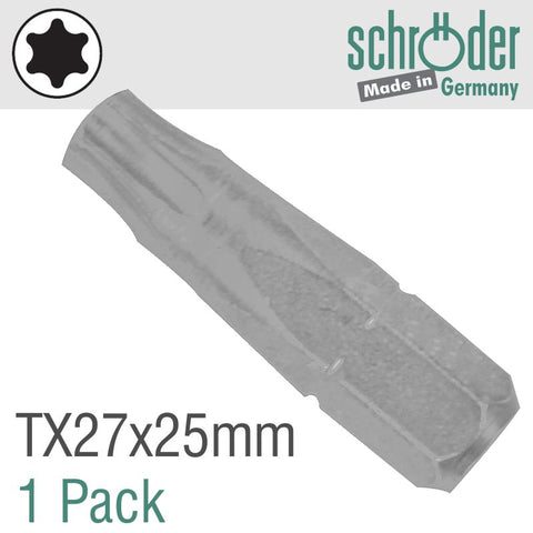 Schroder Exaform Bit Tx27 X25Mm