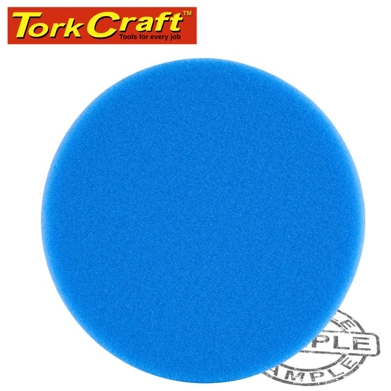 Tork Craft Foam Pad Hook And Loop Blue Sponge 150Mm 6' Heavy Polishing freeshipping - Africa Tool Distributors