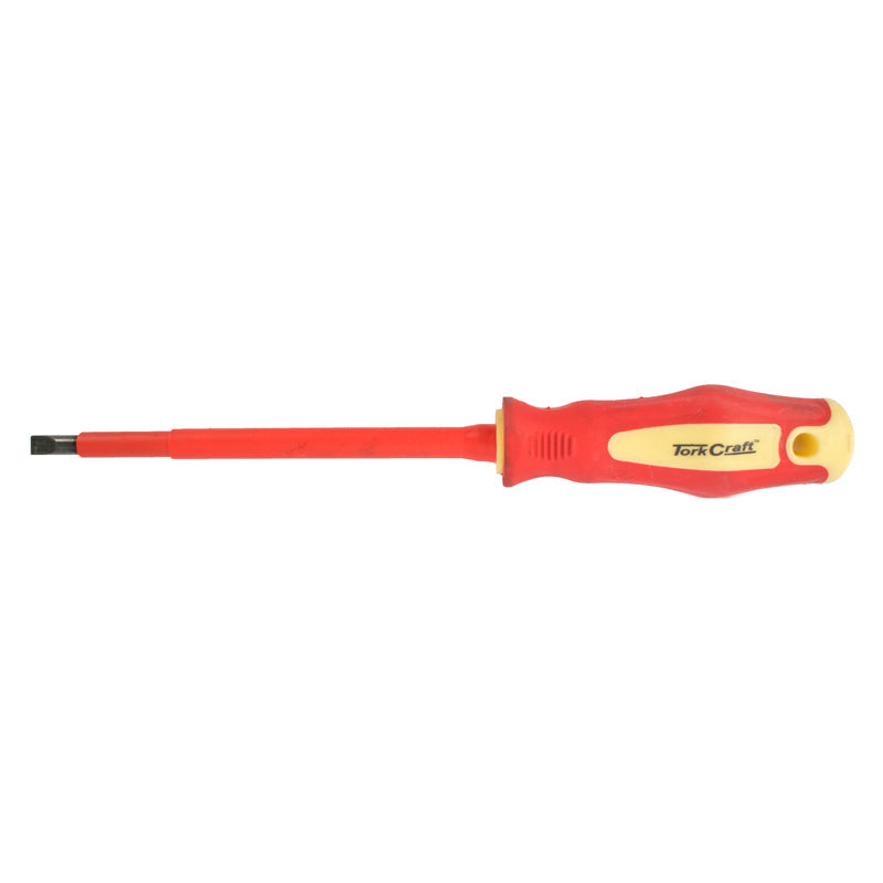 Tork Craft Screwdriver Insulated Slot 1.2X6.5X150Mm Vde freeshipping - Africa Tool Distributors