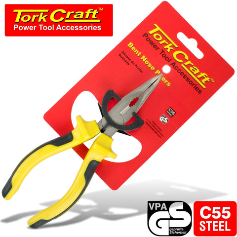 Tork Craft Plier Bent Nose 160Mm freeshipping - Africa Tool Distributors