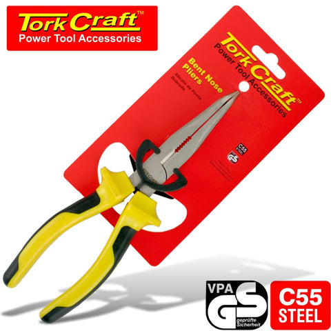 Tork Craft Plier Bent Nose 200Mm freeshipping - Africa Tool Distributors