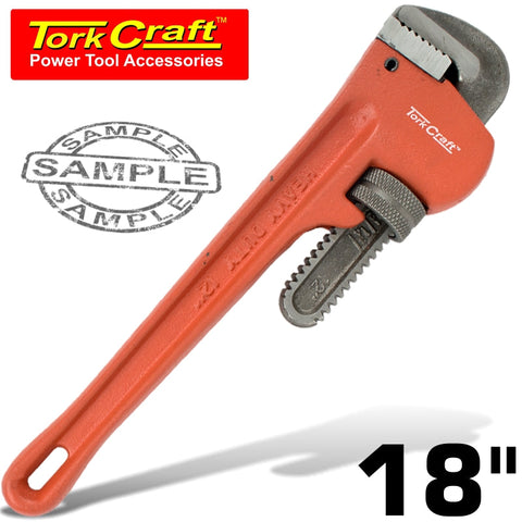 Tork Craft Pipe Wrench Heavy Duty 450Mm freeshipping - Africa Tool Distributors