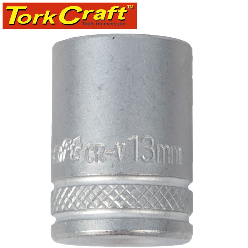 Socket 13Mm 1/4' Drive Crv 12 Point