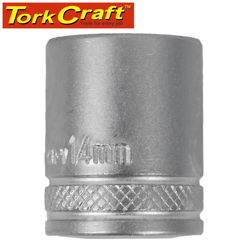 Socket 14Mm 1/4' Drive Crv 12 Point