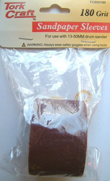 Sanding Drum Repl. Sleeves 180Gr. 5/Pk Set Qty.5 13 - 50Mm freeshipping - Africa Tool Distributors