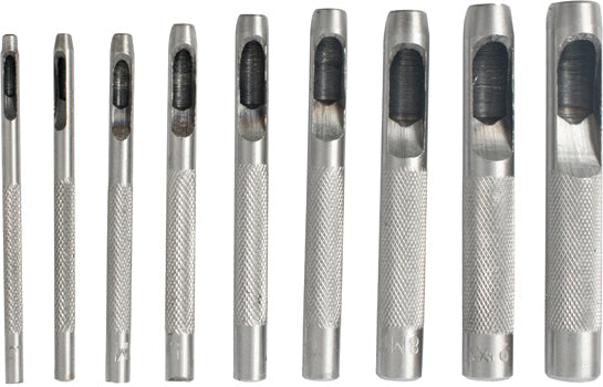 Tork Craft Hollow Punch Set 9 Pcs 2.5-10MM