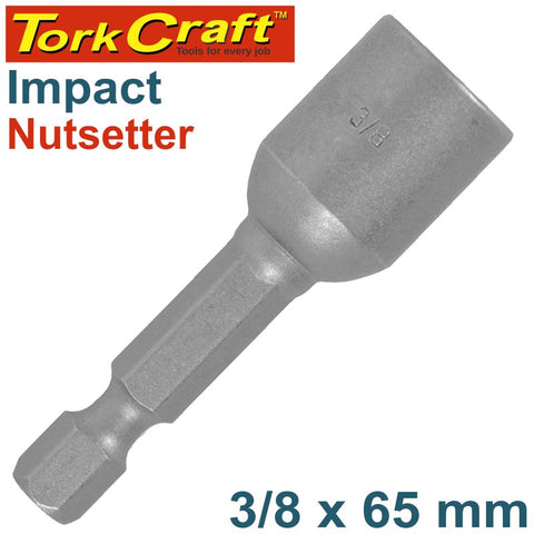 Tork Craft Impact Nutsetter 3/8'X 65Mm Carded freeshipping - Africa Tool Distributors