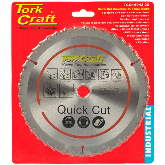 Universal Quick Cut Tct Blade 160X42T 20-16 freeshipping - Africa Tool Distributors