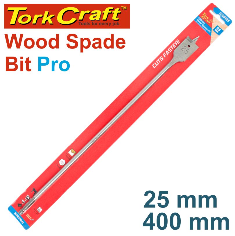 Spade Bit Pro Series 25Mm X 400Mm freeshipping - Africa Tool Distributors