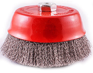 Wire Cup Brush 150 X M14 Crimped Stainless Steel Tcw freeshipping - Africa Tool Distributors