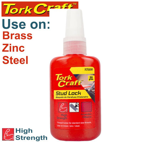 Stud Lock High Strength For Std Sized Threads - Red - 50G freeshipping - Africa Tool Distributors