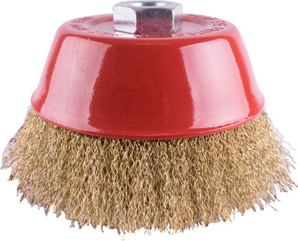 Tork Craft WIRE CUP BRUSH CRIMPED 125MMXM14 BULK