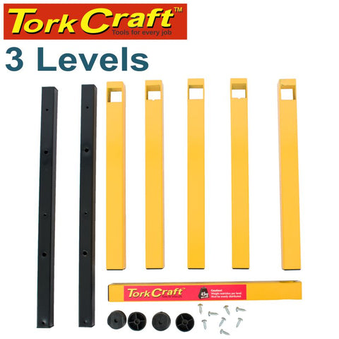 Tork Craft Storage Rack 3 Level For Wood And More 45Kg Max Per Level freeshipping - Africa Tool Distributors