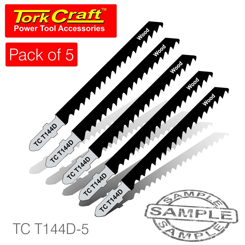 T-Shank Jigsaw Blade Fast Cut For Wood 4Mm 6Tpi 5Pc freeshipping - Africa Tool Distributors