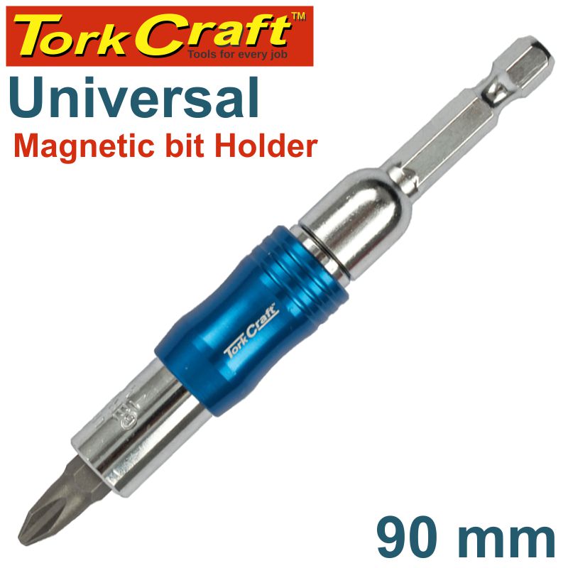 Tork Craft Universal Magnetic Bit Holder 90Mm Carded freeshipping - Africa Tool Distributors