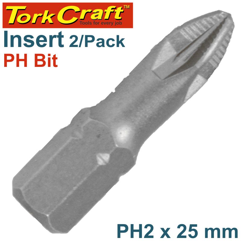 Phil.2 X 25Mm Ins.Bit 2/Card freeshipping - Africa Tool Distributors