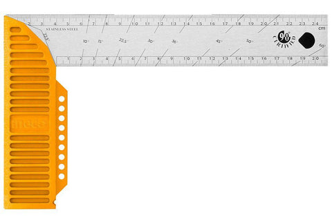 INGCO - Angle Carpenters Square - Stainless Steel Blade (300mm)