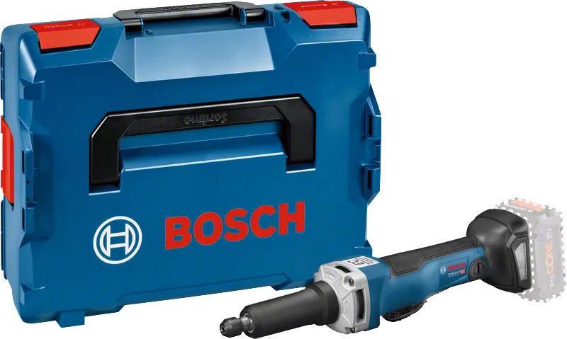 Bosch Cordless straight grinder GGS 18V-23 In Carry Case - Tool Only
